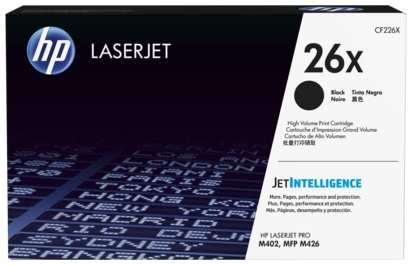 Картридж HP лазерный 26X CF226X черный (9000стр.) для LJ Pro M402 M426 3699366
