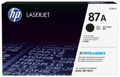 Картридж HP лазерный 87A CF287A черный (9000стр.) для LJ Ent M506 M527 3699369
