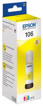 Картридж Epson струйный 106Y C13T00R440 желтый (70мл) для L7160 7180 3699644