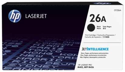 Картридж HP лазерный 26A CF226A черный (3100стр.) для LJ Pro M402 M426 3699710