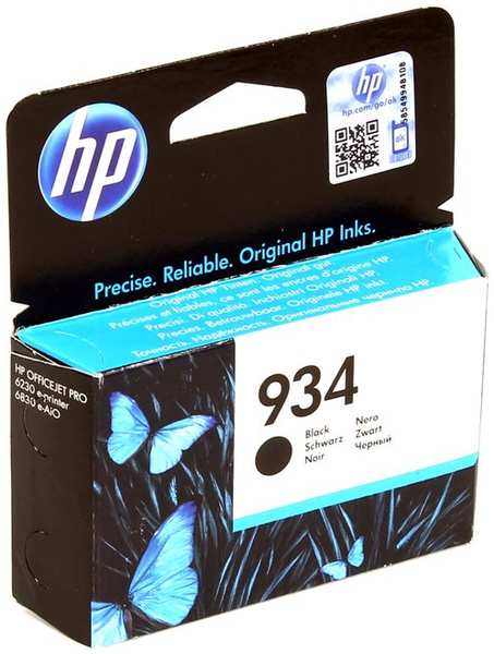 Картридж струйный HP 934 C2P19AE черный для OJ Pro 6830 3699758