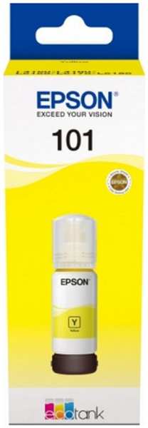 Картридж струйный Epson L101 C13T03V44A желтый (70мл) для L4150 L4160 L6160 L6170 L6190 3699825