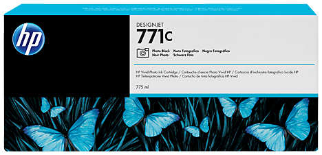 Картридж струйный HP 771C B6Y13A фото черный (775мл) для DJ Z6200 3699901