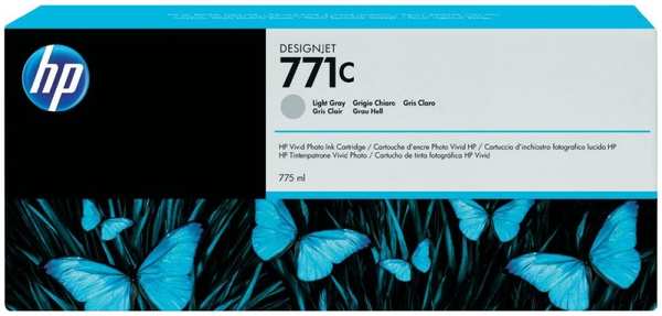 Картридж струйный HP 771C B6Y14A серый (775мл) для DJ Z6200 3699909