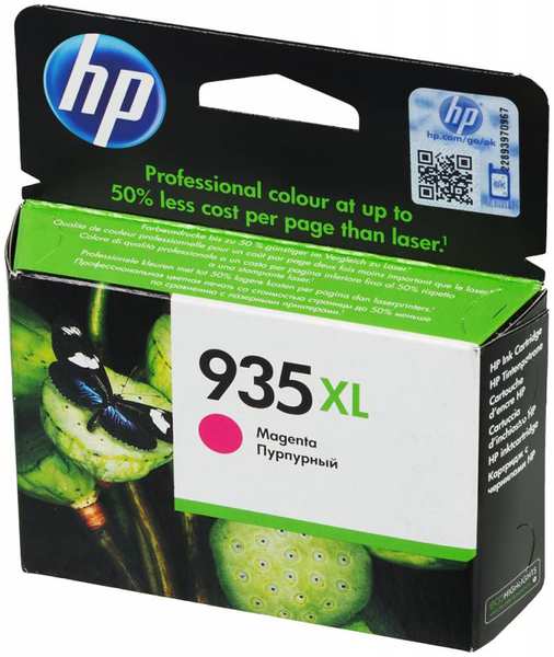 Картридж струйный HP 935XL C2P25AE пурпурный (825стр.) для OJ Pro 6830 3699957