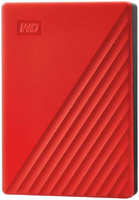 Внешний жесткий диск(HDD) Western Digital Внешний жесткий диск WD My Passport WDBPKJ0040BRD-WESN 4Тб Красный