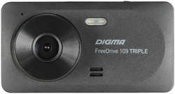 Видеорегистратор Digma FreeDrive 109 Triple Черный (FD109T)