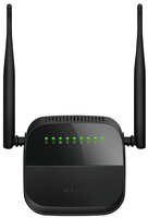 Роутер Wi-Fi D-Link Роутер беспроводной DSL-2750U Черный (DSL-2750U/R1A)