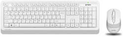 Клавиатура и мышь A4Tech Fstyler FG1010 White Grey