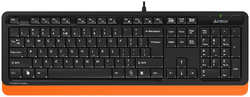 Клавиатура A4Tech Fstyler FK10 Black Orange USB (FK10 ORANGE)