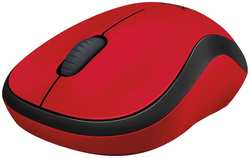 Мышь Logitech M220 оптическая беспроводная USB Красная