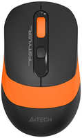 Мышь A4Tech A4 Fstyler FG10 оптическая беспроводная USB Черно оранжевая (FG10 ORANGE)