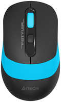 Мышь A4Tech A4 Fstyler FG10 оптическая беспроводная USB Черно синяя (FG10 BLUE)