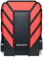 Внешний жесткий диск(HDD) Adata Внешний жесткий диск A-Data DashDrive Durable HD710Pro 2Тб Черный красный (AHD710P-2TU31-CRD)