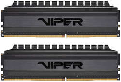 Оперативная память Patriot Memory 64Gb (2x32 Гб) DDR4 VIPER 4 BLACKOUT PVB464G320C6K
