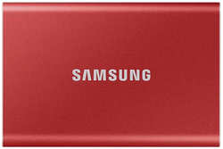 Твердотельный накопитель(SSD) Samsung Внешний твердотельный накопитель(SSD) Portable SSD T7 2Tb MU-PC2T0R WW Красный (MU-PC2T0R/WW)
