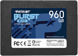 Твердотельный накопитель(SSD) Patriot Memory Patriot Burst Elite 960Gb PBE960GS25SSDR