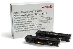 Картридж лазерный Xerox 106R02782 черный x2упак. (6000стр.) для Phaser 3052 3260 WC 3215 3225