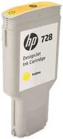 Картридж струйный HP F9K15A 728 для DesignJet T730 T830 желтый 300 мл