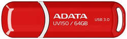 Флешка Adata DashDrive UV150 USB 3.0 AUV150-64G-RRD 64Gb Красная