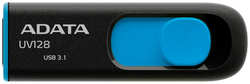 Флешка Adata DashDrive UV128 USB 3.0 AUV128-64G-RBE 64Gb Черная