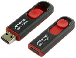 Флешка Adata C008 USB 2.0 AC008-16G-RKD 16Gb Черная