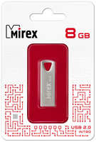 Флешка Mirex Intro USB 2.0 13600-ITRNTO08 8Gb Серебристая