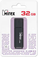 Флешка Mirex Line USB 2.0 13600-FMULBK32 32Gb Черная