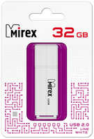 Флешка Mirex Line USB 2.0 13600-FMULWH32 32Gb Белая