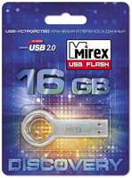 Флешка Mirex Round Key USB 2.0 13600-DVRROK16 16Gb Серебристая