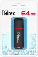 Флешка Mirex Knight USB 2.0 13600-FMUKNT64 Черная