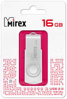 Флешка Mirex Swivel USB 2.0 13600-FMUSWT16 16Gb Белая