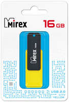 Флешка Mirex City USB 2.0 13600-FMUCYL16 16Gb Желтая