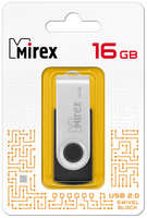 Флешка Mirex Swivel USB 2.0 13600-FMURUS16 16Gb Черная