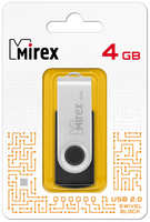 Флешка Mirex Swivel USB 3.0 13600-FMURUS04 4Gb Черная