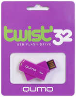 Флешка Qumo Twist QM32GUD-TW-FANDANGO 32Gb Фиолетовая
