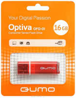 Флешка Qumo Optiva 01 QM16GUD-OP1-RED 16Gb Красная