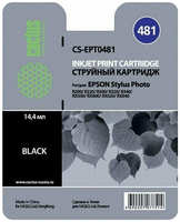 Картридж струйный Cactus CS-EPT0481 черный для Epson Photo R200 R220 R300 R320 14.4мл