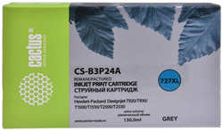 Картридж струйный Cactus №727 CS-B3P24A (130мл) для HP DJ T920/T1500/T2530