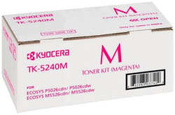 Тонер Kyocera TK-5240M 3 000 стр Magenta для P5026cdn cdw M5526cdn cdw