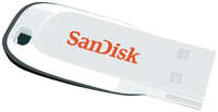Флешка Sandisk CZ50 Cruzer Blade 16Gb SDCZ50C-016G-B35W Белая