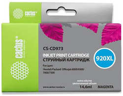 Картридж струйный Cactus CS-CD973 пурпурный для №920XL HP Officejet 6000/6500/7000/7500 (11ml)