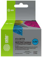 Картридж струйный Cactus CS-C8774 голубой для №177 HP PhotoSmart 3213 / 3313 / 8253 / C5183 / C6183
