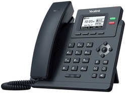 Телефон SIP Yealink SIP-T31P WITHOUT PSU Черный