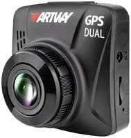 Видеорегистратор Artway GPS Dual Compact AV-398 Черный (ARTWAY AV-398)