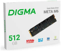 Твердотельный накопитель(SSD) Digma Meta M6 512Gb DGSM4512GM63T