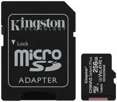 Карта памяти Kingston microSDXC Class 10 UHS-I U1 256Gb SDCS2 / 256GB