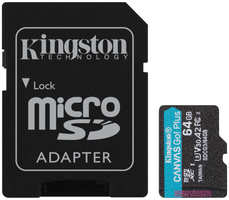 Карта памяти Kingston microSDXC Class 10 UHS 3 64Gb SDCG3/64GB