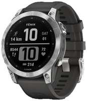 Умные часы Garmin Fenix 7 Silver with Band