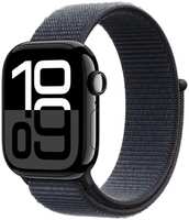 Умные часы Apple Watch Series 10 GPS+Cellular 46mm Jet Black Aluminium Case Sport Loop Black